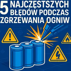 5 błędów, które możesz popełnić używając zgrzewarki do ogniw – i jak ich unikać